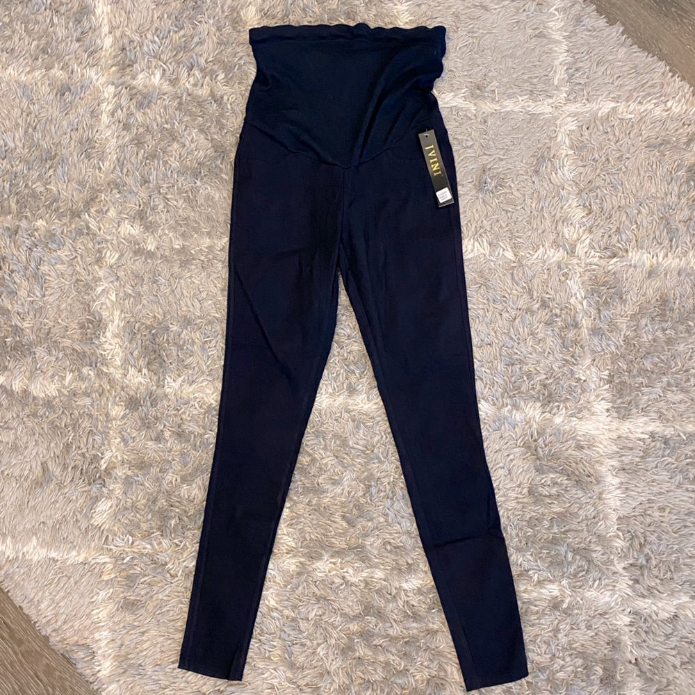 Women's Maternity Over-Bump Skinny Denim Jeggings Pant